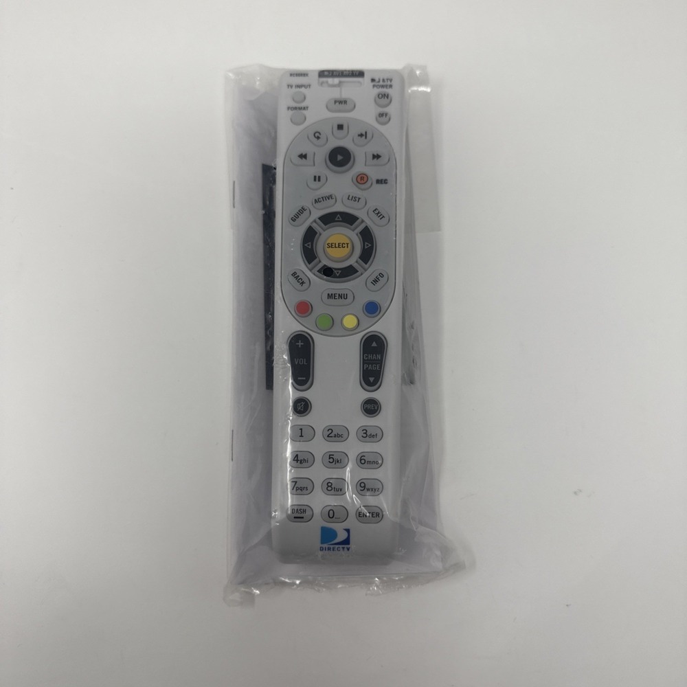 DirectTV Remote‎ Control RC66 Grey  w/ User Guide Universal New In Bag*